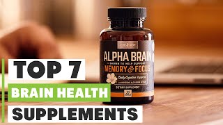 Boost Your Brain Health with These Supplements