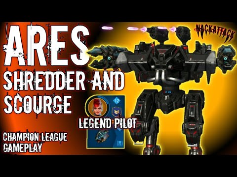 Ares Shredder Scourge Legend Pilot | Beacon Rush Blowout | WR Champion League Gameplay
