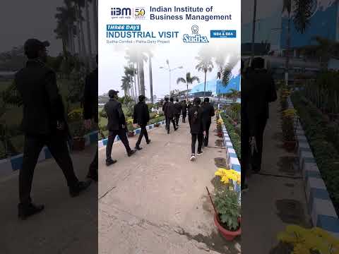IIBM Patna organized 3-Days Industrial Visit at COMFED (SUDHA) for BBA & MBA Students.