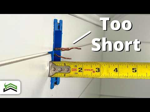 How To Fix Short Wires In An Electrical Box