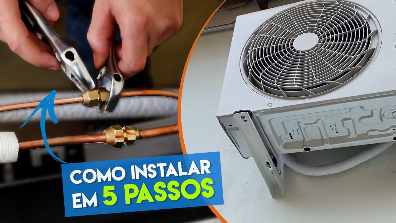 ☑️ 05 PASSOS simples para começar a INSTALAR AR CONDICIONADO