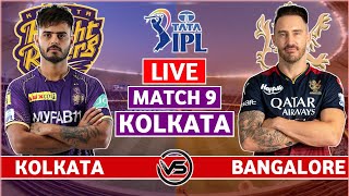 Kolkata Knight Riders vs Royal Challengers Bangalore Live | KKR vs RCB Live Scores & Commentary