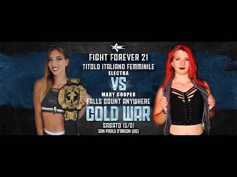Electra vs Mary Cooper - Falls Count Anywhere Match - ICW Fight Forever 21