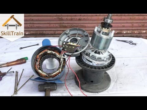 Dismantling a Single Phase Motor