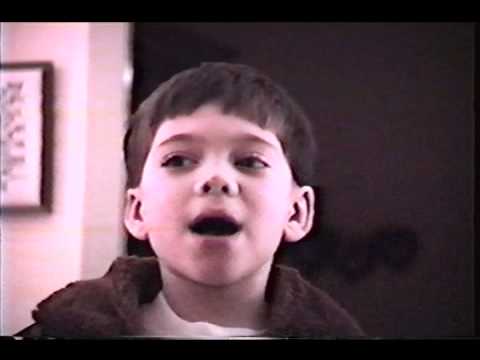 1989 Nick sings All I Want for Christmas is my 2 front teeth.avi