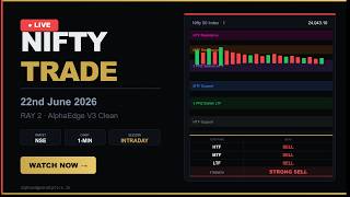 Nifty Live Trade June 22 2026