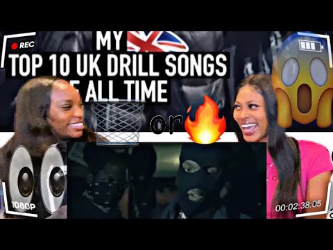 TOP UK DRILL SONGS OF ALL TIME  | REACTION!!!