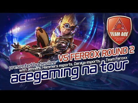 【5V5 VAINGLORY】special contents 【ACE NA TOUR season1】 vs TEAM FERROX ROUND2/2