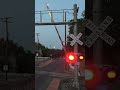 Bam! Railroad Crossing Gate Smacks Ground | #shorts