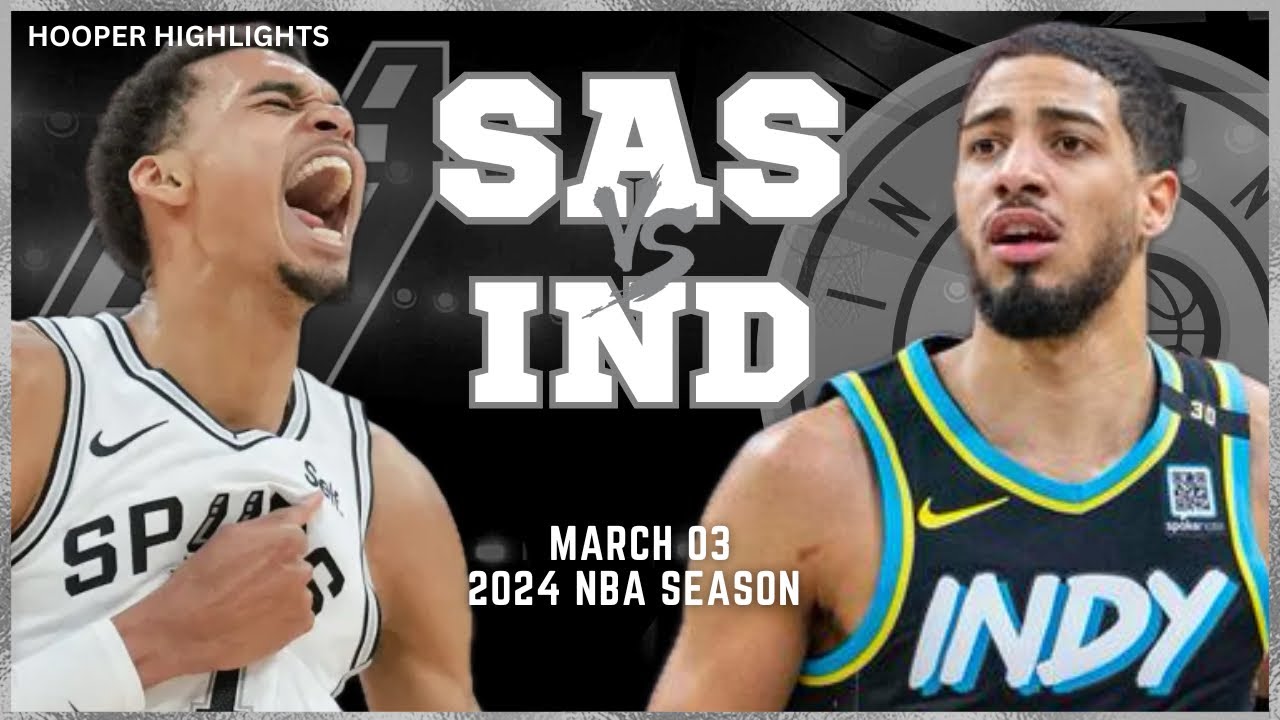 04.03.2024 | San Antonio Spurs 117-105 Indiana Pacers