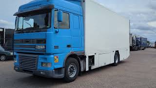 Prodaja DAF XF95.430 4x2 Spacecab Euro2 - Retarder - Closed box 7.7m - Manua kamiona furgona - Slika 4 | Autoline RS DAF XF95.430 4x2 Spacecab Euro2 - Retarder - Closed box 7.7m - Manua kamion furgon | Slika 4 - Autoline