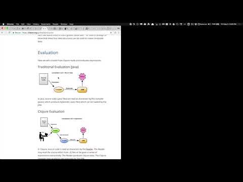 Reading Clojure 101