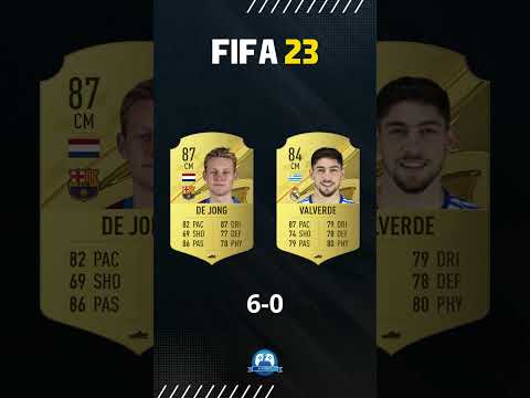 De Jong VS Valverde ⚔️