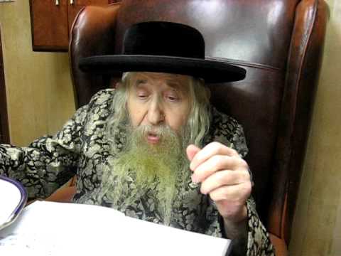 AMAZING clip of TOSHER REBBE (must see).