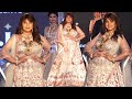 Mahima Choudhry Walking The Ramp As A Showstopper IIJS Nite A Jewellery Fashion Show