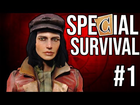 Charisma Perks Only: Fallout 4 Survival Mode - Episode 1
