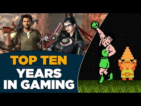 Top 10 Years in Gaming (2016)