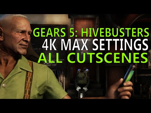 Gears 5: Hivebusters - ALL Cutscenes - 4K Max Settings (PC)