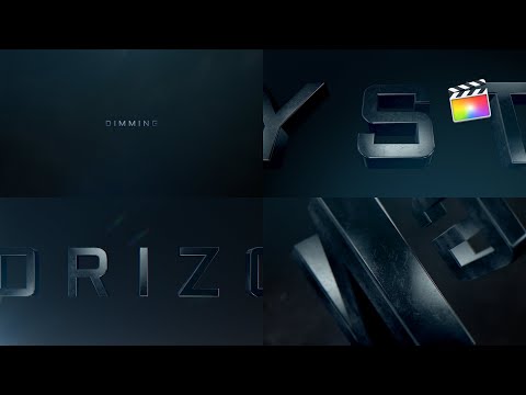 Thriller Trailer Modular Template for Apple Motion & FCP - MotionVFX