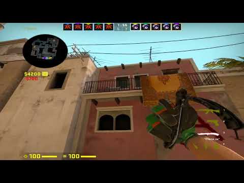 CSGO POV Outsiders fame (33/21) vs fnatic (mirage) @ IEM Rio Major 2022 Challengers Stage