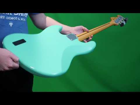 Check Out Jino's Crazy New Signature! | 2020 Fender Jino Signature Jazz Bass Seafoam Green Review