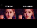 TWICE - FANCY (Korean & Japanese Ver.) MV Comparison【Full HD】