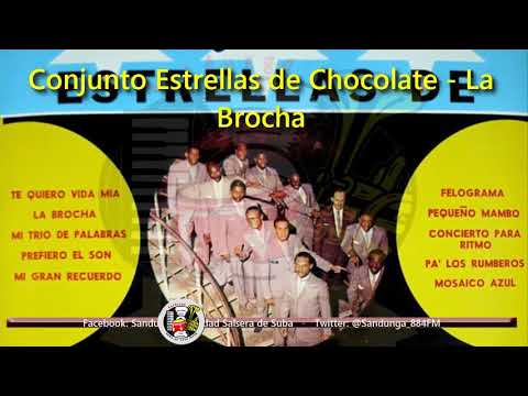 Conjunto Estrellas de Chocolate - La Brocha / SANDUNGA!