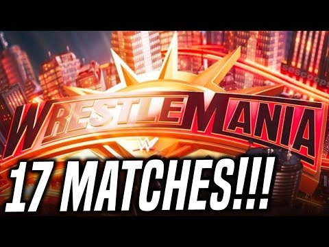 WWE WrestleMania 35 is 8 HOURS LONG!!!