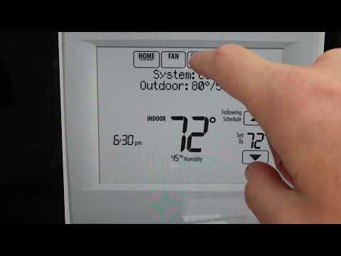 Hard Reset Honeywell VisionPro 8000 Thermostat