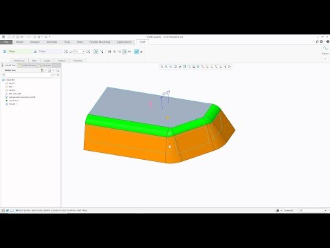 What's New In Creo 5.0 - Draft feature