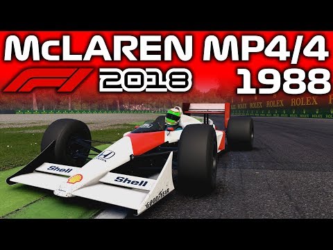 F1 2018 AYRTON SENNAS MCLAREN! (F1 2018 Classic Cars)