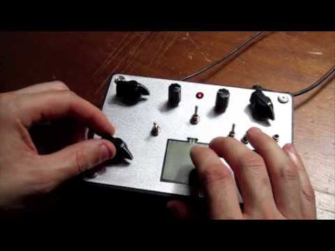 Electro Lobotomy 2 oscillator drone box with touch sensor + external input + CV inputs / Wave Shaper Filter // Synth 2018 image 3