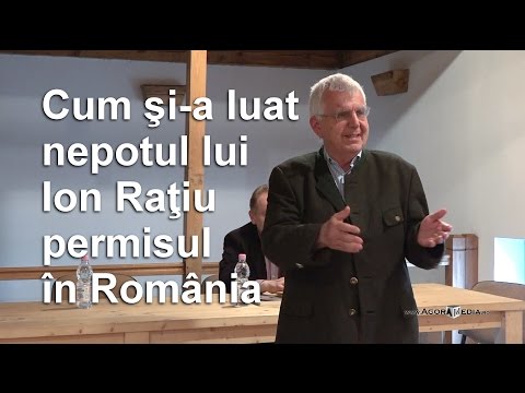 AGORA MEDIA | Cum şi-a luat nepotul lui Ion Raţiu permisul de conducere în România