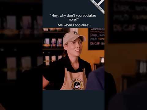 🎉 Why don't you socialize more, me when I socialize - Role Models Long Meme