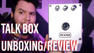 Video thumbnail for MXR M222 Talk Box Unboxing / Review by J. Ezra