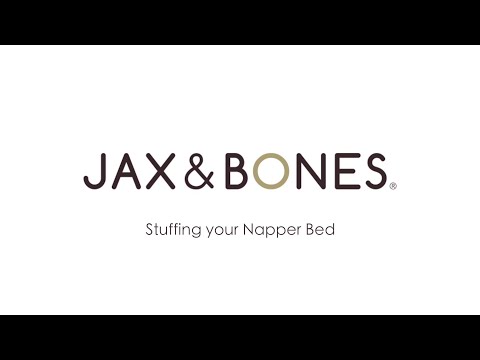 Stuffing your Jax & Bones Napper Bed after a wash