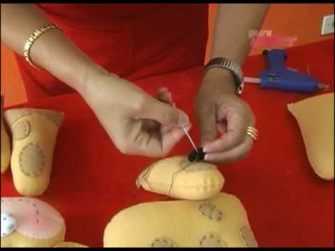 A Roca | Girafa de pano Profª Carmen