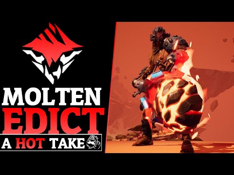 Dauntless Exotic Molten Edict - Exotic Builds and DPS Hammer Gameplay - Dauntless Patch 0.8.2