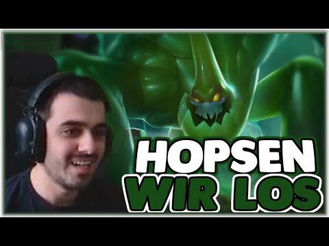 Agurin HOPST durch die Gegend!