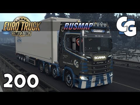 ETS2 - Ep. 200 - RusMap 1.8 - Petrozavodsk - ETS2 RusMap Gameplay