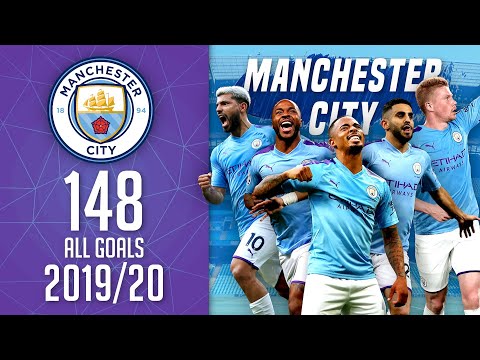 Manchester City - all 148 goals 2019/20