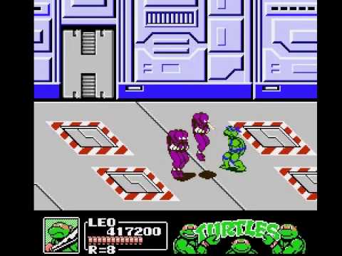 Teenage Mutant Ninja Turtles III, The Manhattan Project [NES Walkthrough]