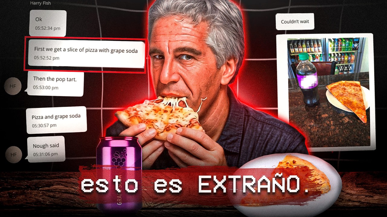 ¿Solo PIZZA…o algo más? Las frases raras dentro de los Archivos Epstein