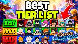 *UPDATE* ANIME EXPEDITIONS BEST TIER LIST (RANKING ALL BEST UNITS) | ROBLOX ANIME EXPEDITIONS