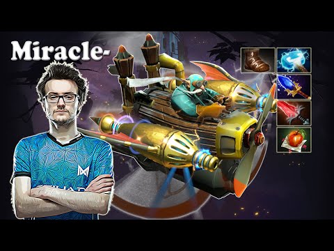 Miracle - Gyrocopter Safelane | Dota 2 7.31b Gameplay #2