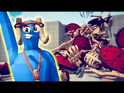 SPEAR GOD vs EVERY UNIT - Totally Accurate Battle Simulator (TABS)