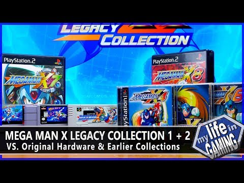 Mega Man X Legacy Collection (PS4) VS. Originals & X Anniversary Collection / MY LIFE IN GAMING