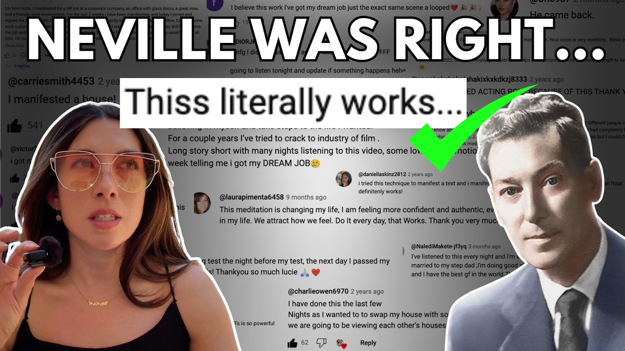 I use this Neville Goddard method every single day [it will change your life]