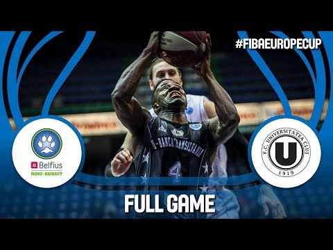 Belfius Mons-Hainaut (BEL) v U-BT Cluj Napoca (ROU) - Full Game - FIBA Europe Cup 2017-18