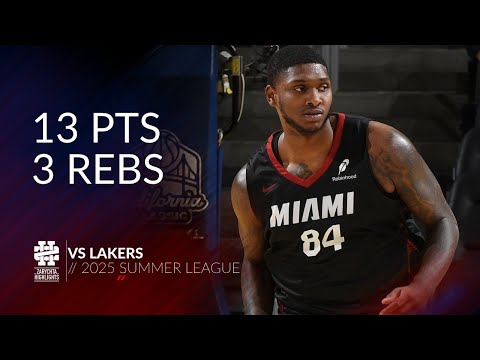 Dain Dainja 13 pts 3 rebs vs Lakers 2025 Summer League